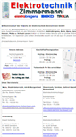 Mobile Screenshot of elektrotechnik-zimmermann.com